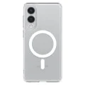 Калъф за Samsung Galaxy S25 Edge - Spigen - Ultra Hybrid MagSafe - Прозрачен / White
