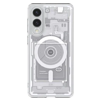Калъф за Samsung Galaxy S25 Edge - Spigen - Ultra Hybrid Zero One MagSafe - Бял