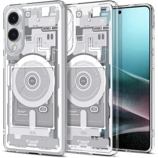 Калъф за Samsung Galaxy S25 Edge - Spigen - Ultra Hybrid Zero One MagSafe - Бял