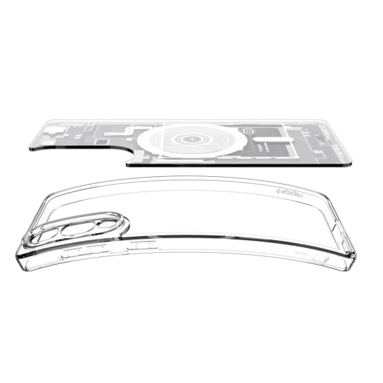 Калъф за Samsung Galaxy S25 Edge - Spigen - Ultra Hybrid Zero One MagSafe - Бял