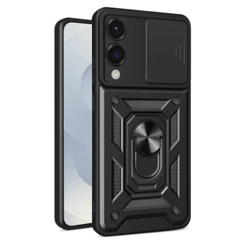 Калъф за Samsung Galaxy S25 Edge - Techsuit - CamShield Series - черен
