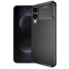 Калъф за Samsung Galaxy S25 Edge - Techsuit - CarbonFiber - Черен
