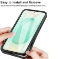 Калъф за Samsung Galaxy S25 Edge - Techsuit - ColorVerse 360 ​​Series + Screen Protector - Син