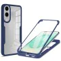 Калъф за Samsung Galaxy S25 Edge - Techsuit - ColorVerse 360 ​​Series + Screen Protector - Син