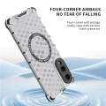 Калъф за Samsung Galaxy S25 Edge - Techsuit - HoneyComb Shield MagSafe - Бял