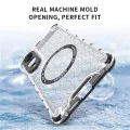Калъф за Samsung Galaxy S25 Edge - Techsuit - HoneyComb Shield MagSafe - Бял