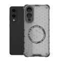 Калъф за Samsung Galaxy S25 Edge - Techsuit - HoneyComb Shield MagSafe - Черен