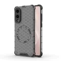 Калъф за Samsung Galaxy S25 Edge - Techsuit - HoneyComb Shield MagSafe - Черен