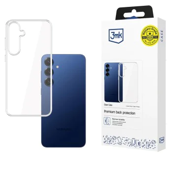 Калъф за Samsung Galaxy S25 FE - 3mk Clear Case - Прозрачен