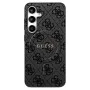 Калъф за Samsung Galaxy S25 FE - Guess - 4G Ring Classic Logo MagSafe (GUHMS25FEG4GFRK) - Черен