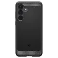 Калъф за Samsung Galaxy S25 FE – Spigen Rugged Armor – Матово черен