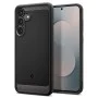 Калъф за Samsung Galaxy S25 FE – Spigen Rugged Armor – Матово черен