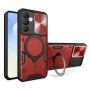 Калъф за Samsung Galaxy S25 FE - Techsuit - CamGuard Pro - Червен