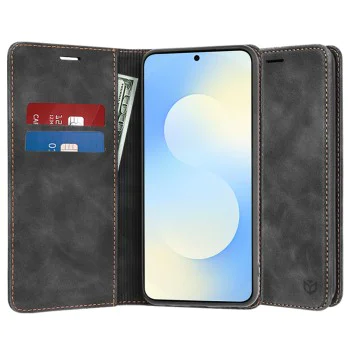 Калъф за Samsung Galaxy S25 FE - Techsuit - Confy Cover - Черен