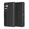 Калъф за Samsung Galaxy S25 FE - Techsuit - Leather Folio - Черен