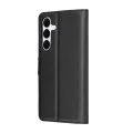 Калъф за Samsung Galaxy S25 FE - Techsuit - Leather Folio - Черен
