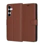 Калъф за Samsung Galaxy S25 FE - Techsuit - Leather Folio - Кафяв