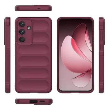 Калъф за Samsung Galaxy S25 FE - Techsuit - Magic Shield - Бордо