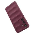 Калъф за Samsung Galaxy S25 FE - Techsuit - Magic Shield - Бордо