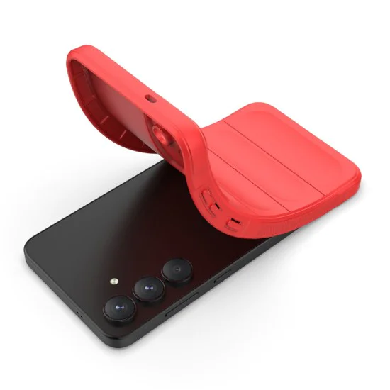 Калъф за Samsung Galaxy S25 FE - Techsuit - Magic Shield - Червен