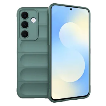 Калъф за Samsung Galaxy S25 FE - Techsuit - Magic Shield - Зелен