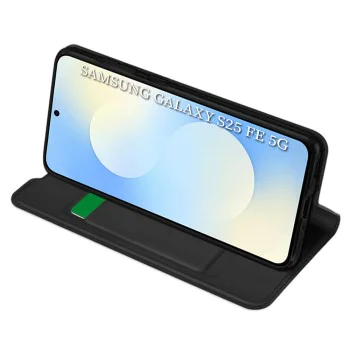 Калъф за Samsung Galaxy S25 FE - Techsuit - Magskin Book - Черен
