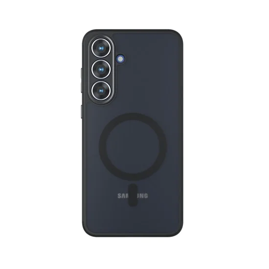 Калъф за Samsung Galaxy S25 FE - Techsuit - PureFrost MagSafe - Матирано Черен