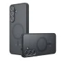 Калъф за Samsung Galaxy S25 FE - Techsuit - PureFrost MagSafe - Матирано Черен