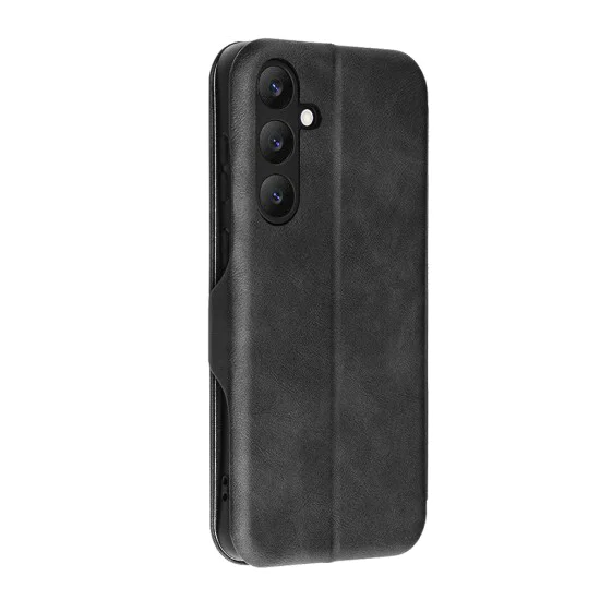 Калъф за Samsung Galaxy S25 FE - Techsuit - Safe Wallet Plus - Черен