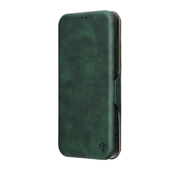 Калъф за Samsung Galaxy S25 FE - Techsuit - Safe Wallet Plus - Зелен