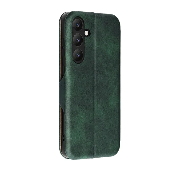 Калъф за Samsung Galaxy S25 FE - Techsuit - Safe Wallet Plus - Зелен