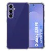 Калъф за Samsung Galaxy S25 FE - Techsuit - Shockproof Clear Silicone - Опушено Черен
