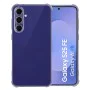 Калъф за Samsung Galaxy S25 FE - Techsuit - Shockproof Clear Silicone - Опушено Черен