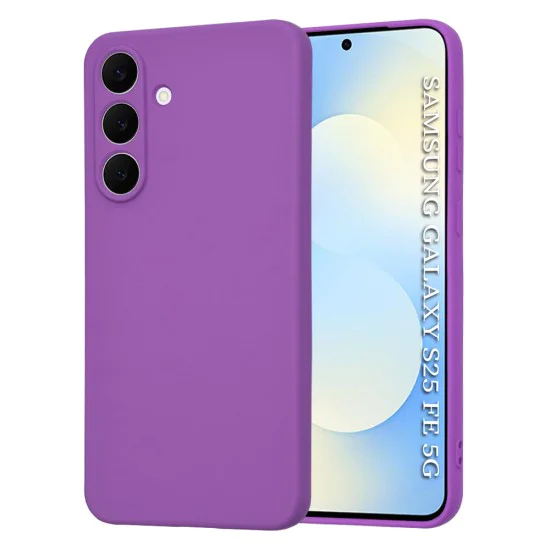 Калъф за Samsung Galaxy S25 FE - Techsuit - SoftFlex - Лилав