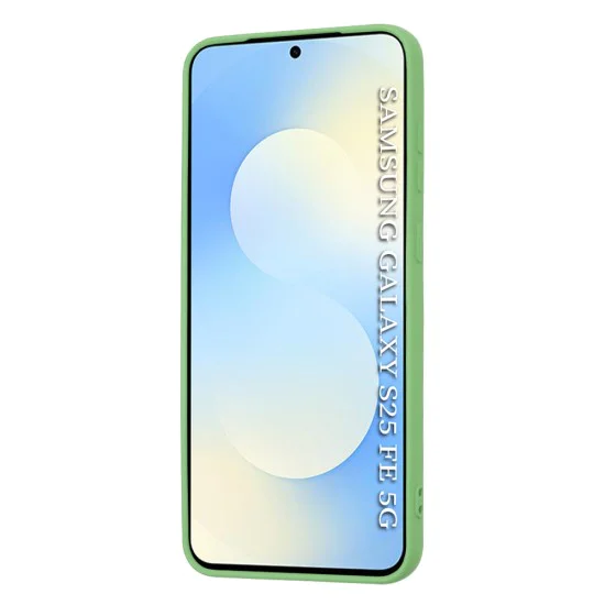 Калъф за Samsung Galaxy S25 FE - Techsuit - SoftFlex - Ментово Зелен