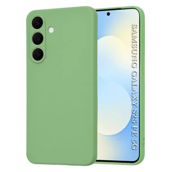Калъф за Samsung Galaxy S25 FE - Techsuit - SoftFlex - Ментово Зелен