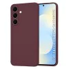 Калъф за Samsung Galaxy S25 FE - Techsuit - SoftFlex - Сливово червен