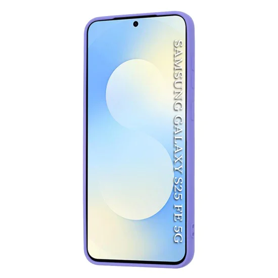 Калъф за Samsung Galaxy S25 FE - Techsuit - SoftFlex - Светло лилав