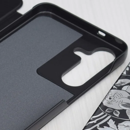 Калъф за Samsung Galaxy S25 FE - Techsuit - eFold серия - Черен