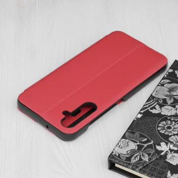 Калъф за Samsung Galaxy S25 FE - Techsuit - eFold серия - Червен