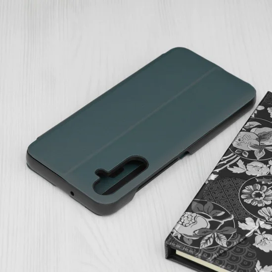 Калъф за Samsung Galaxy S25 FE - Techsuit - eFold серия - Тъмно Зелен