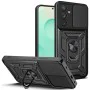 Калъф за Samsung Galaxy S25 FE - Techsuit - серия CamShield - Черен