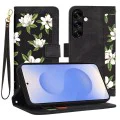 Калъф за Samsung Galaxy S25 - FlipCraft - Flowers of the Dawn