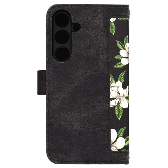 Калъф за Samsung Galaxy S25 - FlipCraft - Flowers of the Dawn