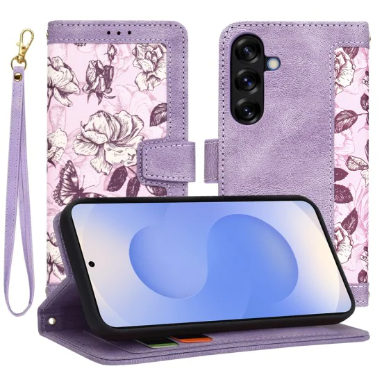 Калъф за Samsung Galaxy S25 - FlipCraft - Mysterious Purple