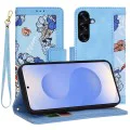 Калъф за Samsung Galaxy S25 - FlipCraft - Vibrant Blue