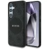 Калъф за Samsung Galaxy S25 - Guess - 4G Circle Classic Logo MagSafe (GUHMS25SP4PGRSGK) - Черен
