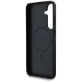 Калъф за Samsung Galaxy S25 - Guess - 4G Circle Classic Logo MagSafe (GUHMS25SP4PGRSGW) - Кафяв