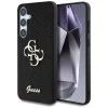 Калъф за Samsung Galaxy S25 - Guess - Glitter Script Big 4G Logo (GUHCS25SHG4SGK) - Черен