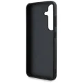 Калъф за Samsung Galaxy S25 - Guess - Hardcase 4G Big Metal Logo (GUHCS25S4GMGBR) - Кафяв